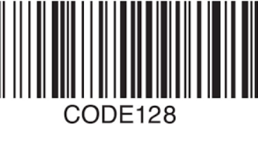 What is Code 128 encoded text?