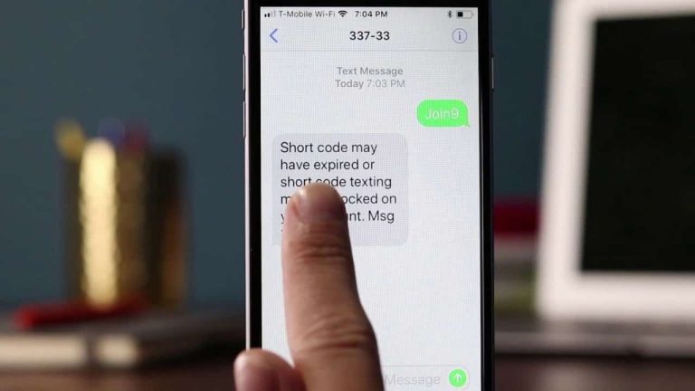 How to enable short code SMS T-Mobile?