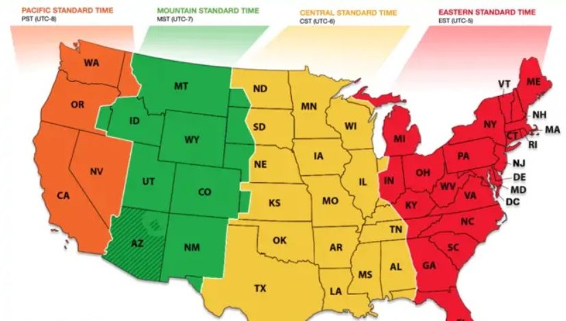 88888 zip code time zone