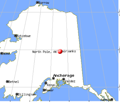 north pole zip code