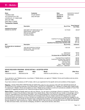 t mobile bill statement