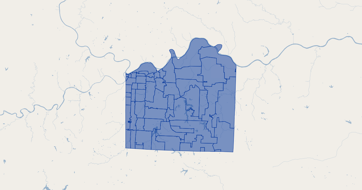 missouri zip codes map