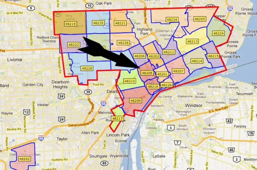 michigan zip codes