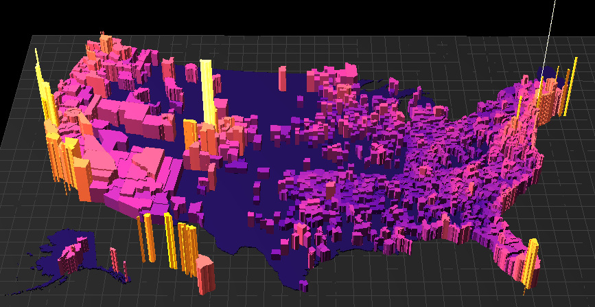 price per square foot by zip code map