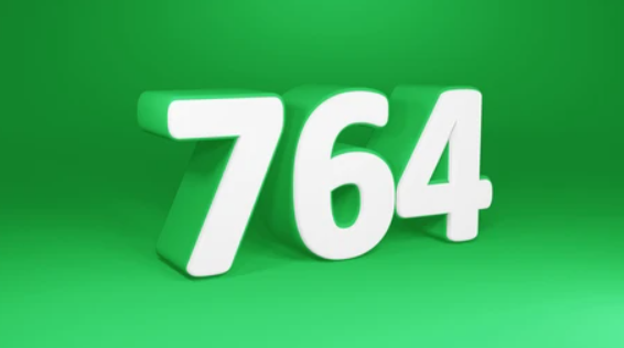 764 area code