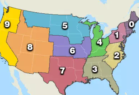 5-digit zip code usa