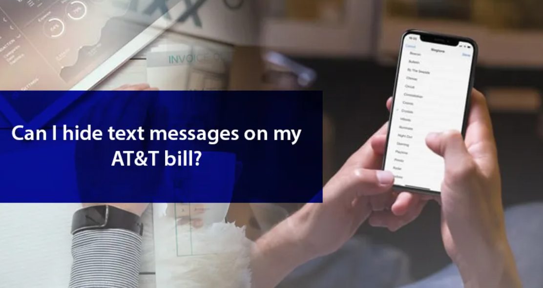 how can i text someone without it showing on my bill