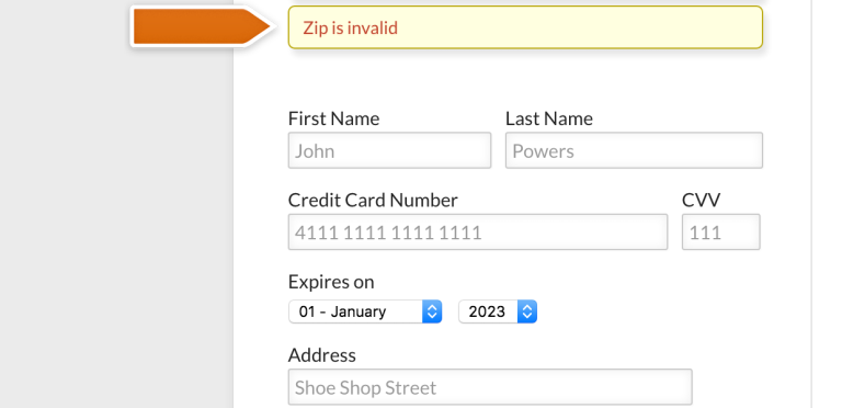 invalid zip codes