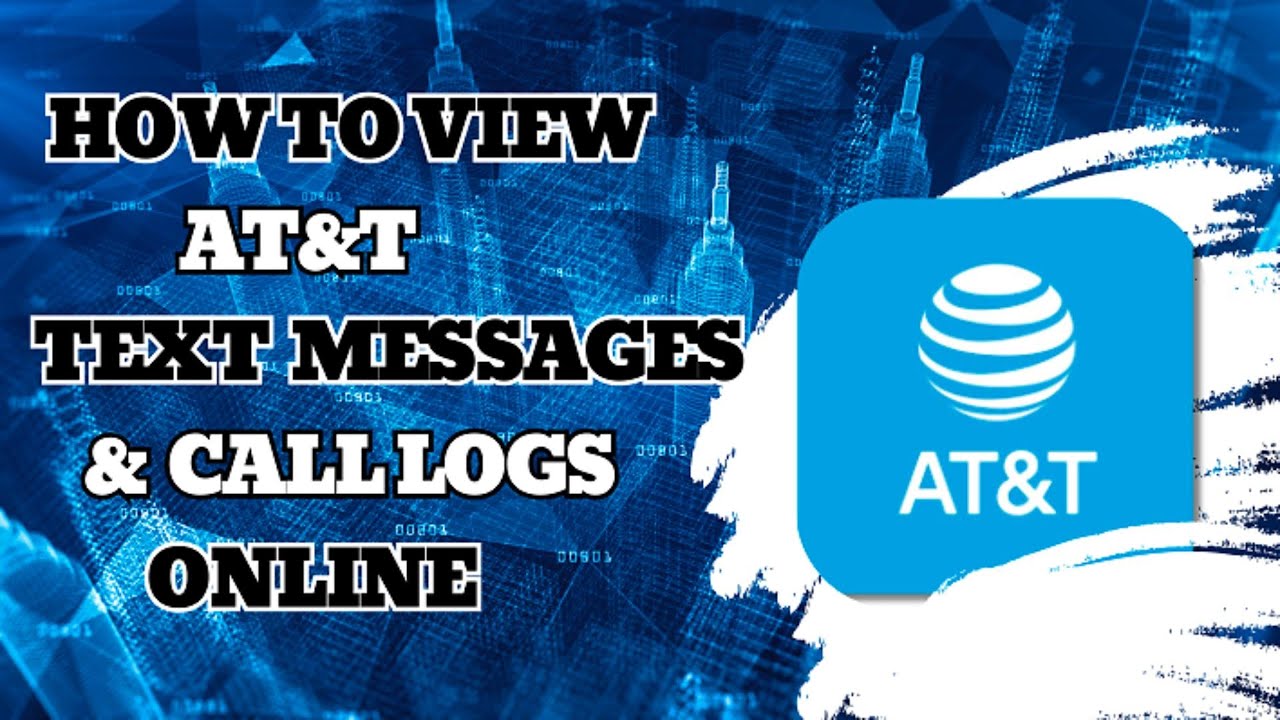 does at&t show text messages online