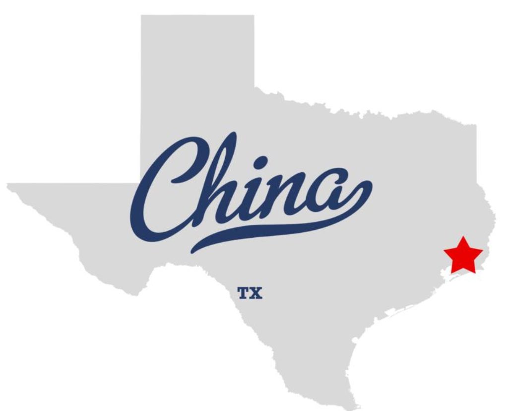 china, texas