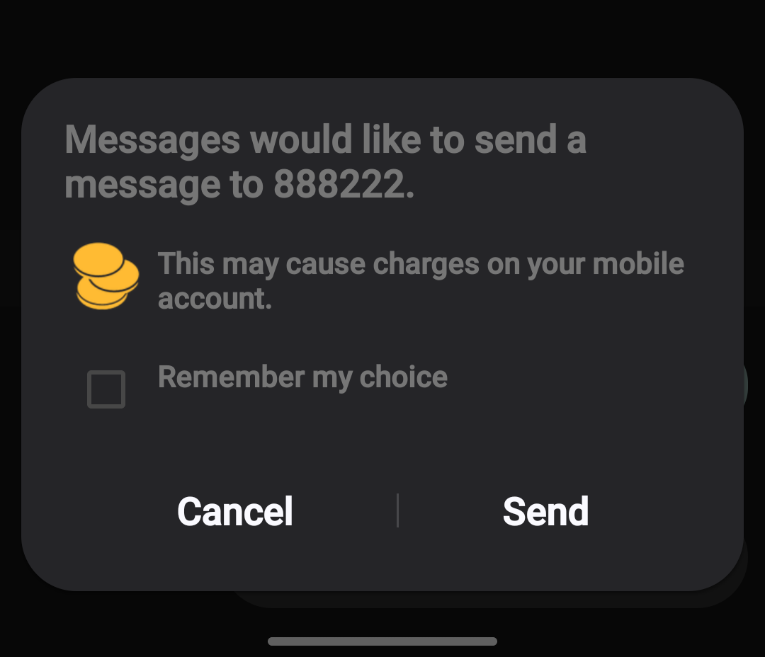 Is there a charge for incoming texts?