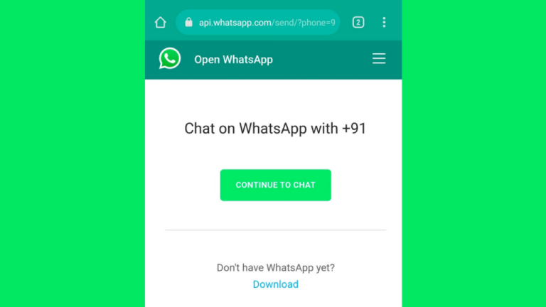 91 phone number whatsapp