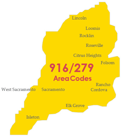 916 area code