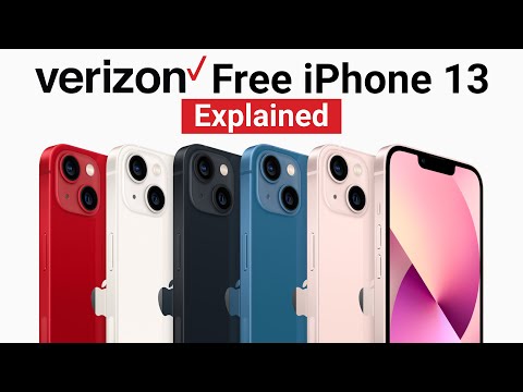 free verizon iphone 13