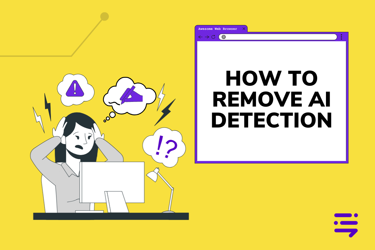 how to remove ai detection from text