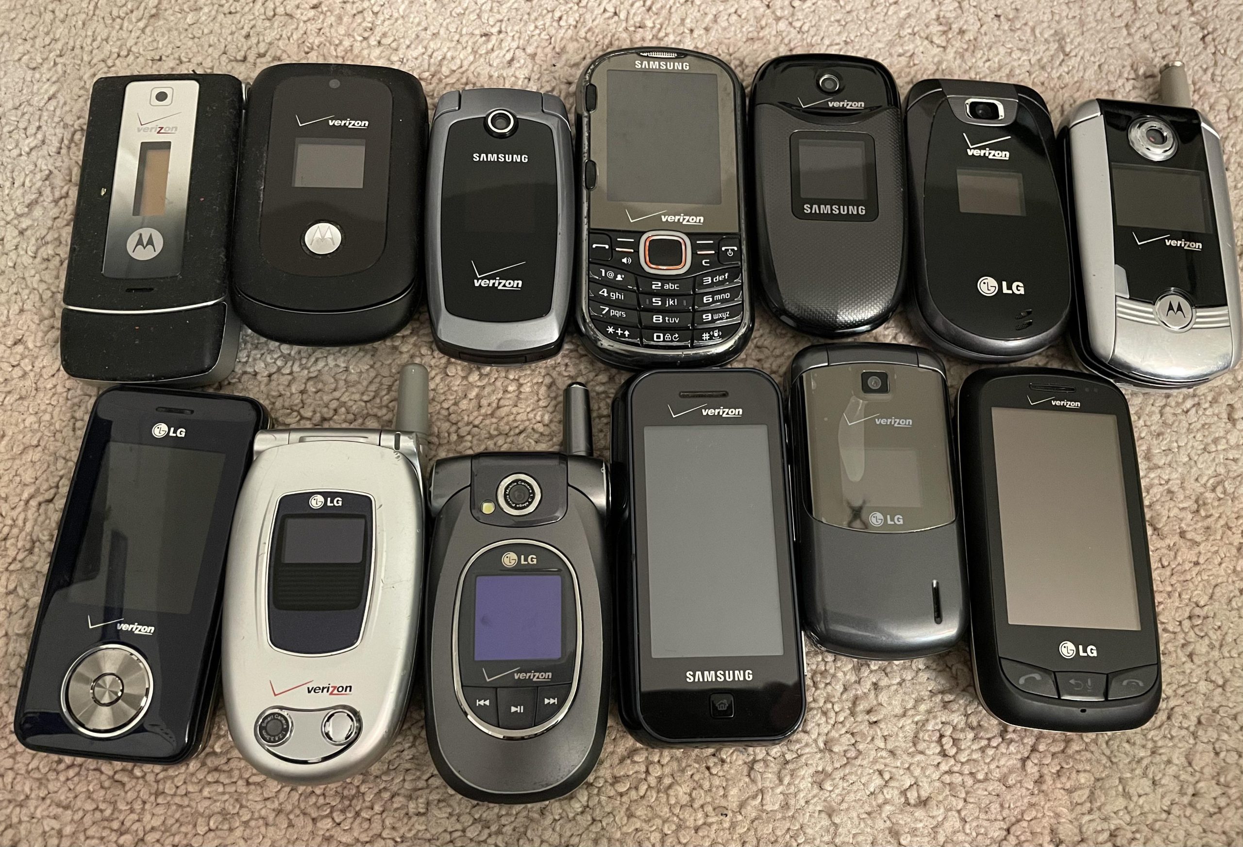 old verizon phones