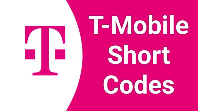 short codes tmobile