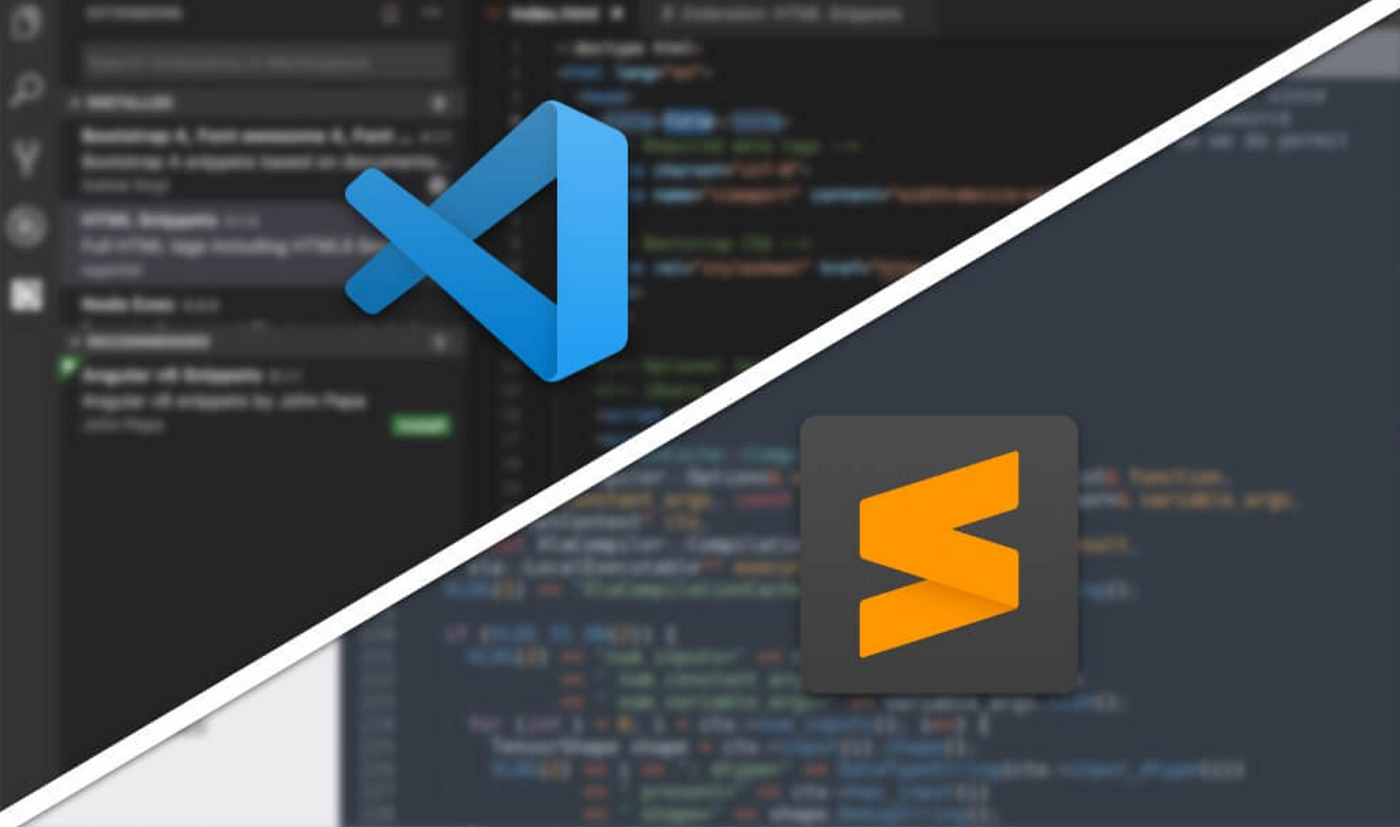 sublime text vs visual studio code