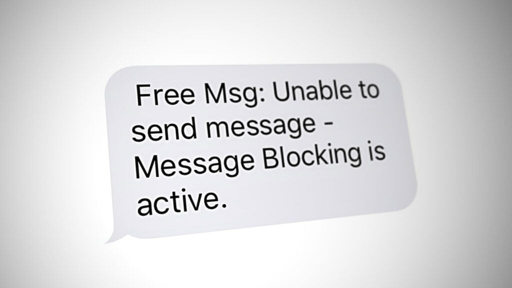 unable to send message - message blocking is active t-mobile