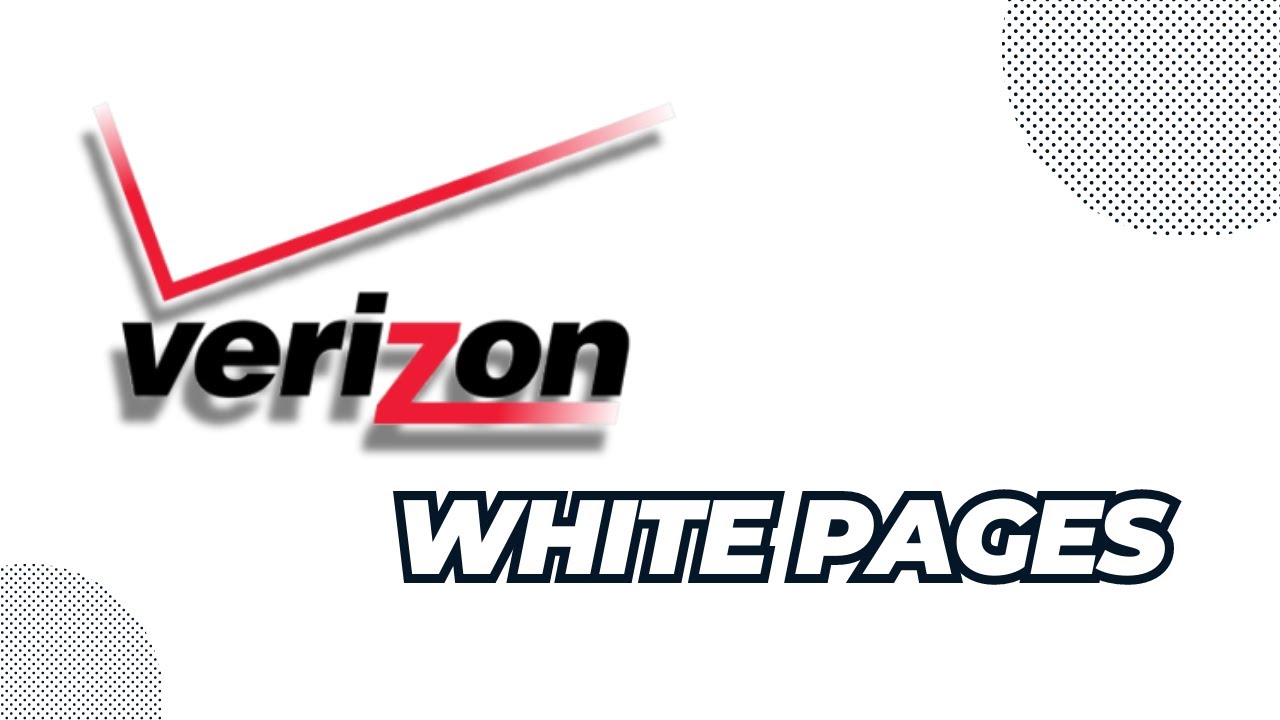 verizon white pages