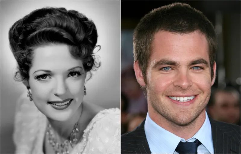 chris pine billie burke grandchildren