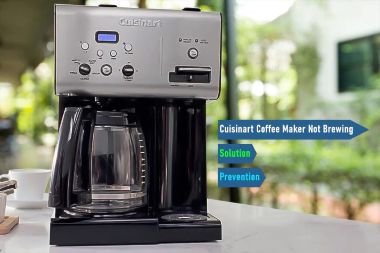 cuisinart coffee maker keeps turning off