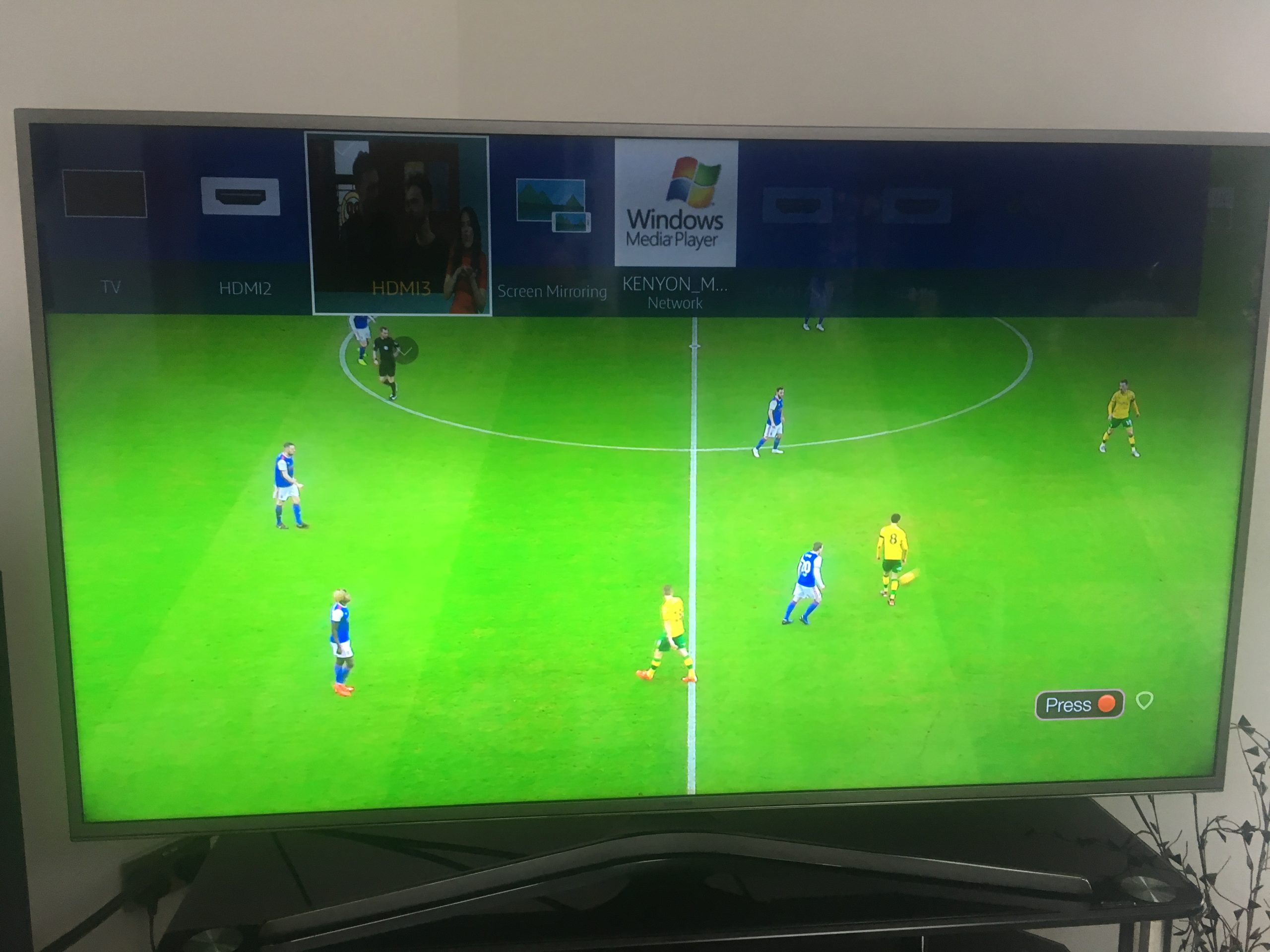 samsung tv screen problems