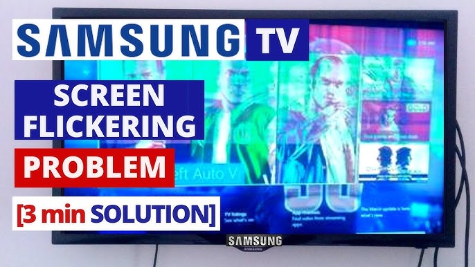 samsung tv screen problems