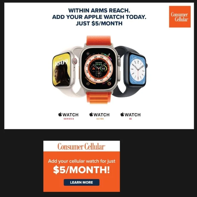 Consumer Cellular watches