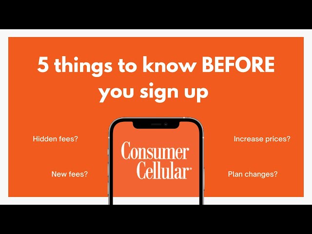 prices for consumer cellular