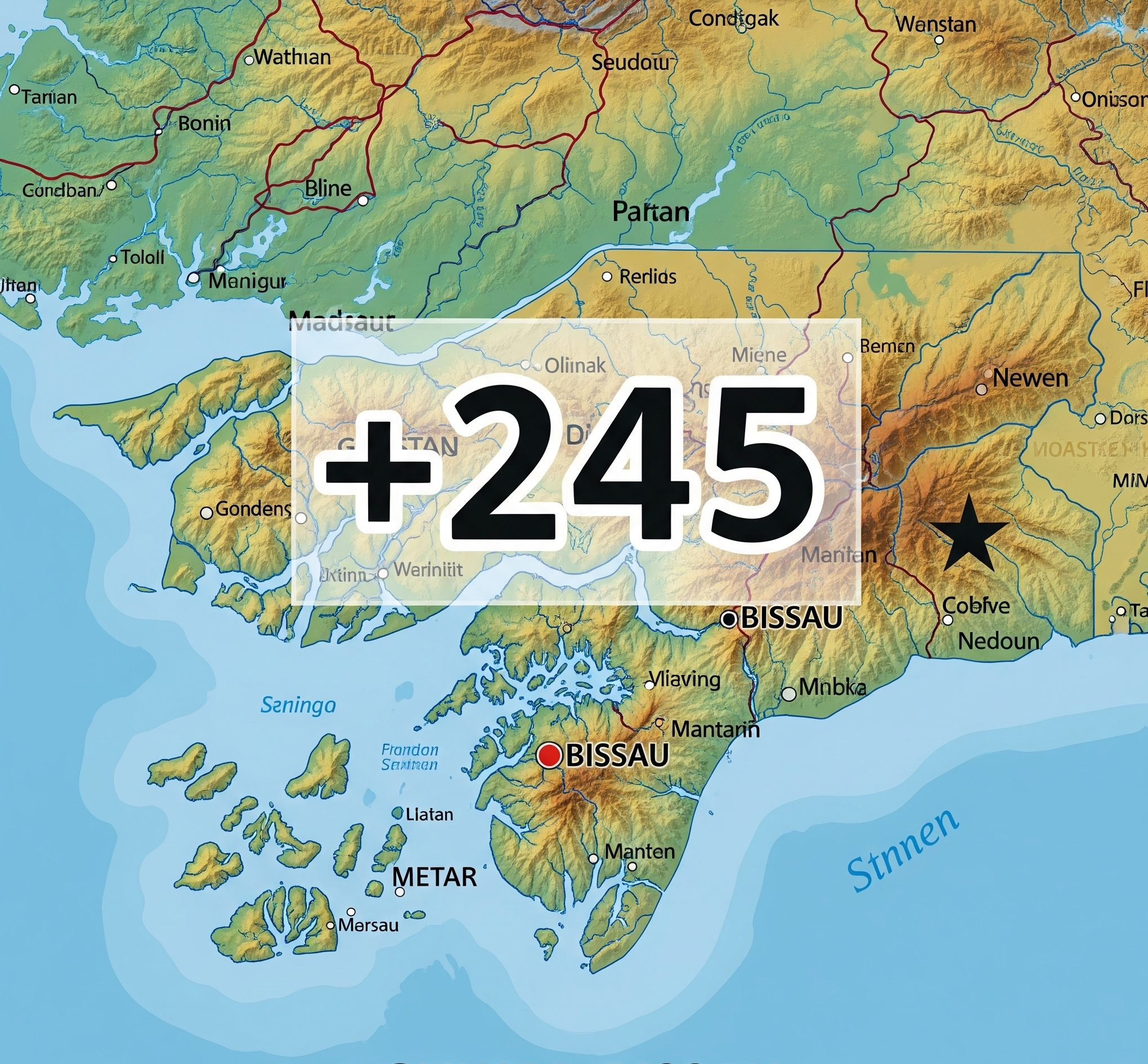 245 area code