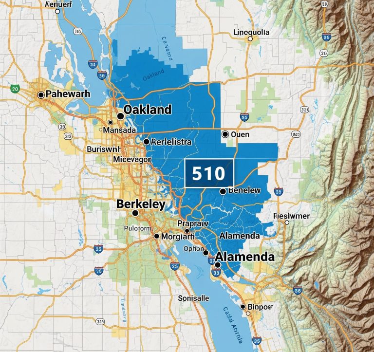 501 area code california