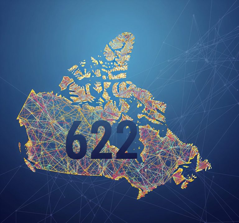 622 area code