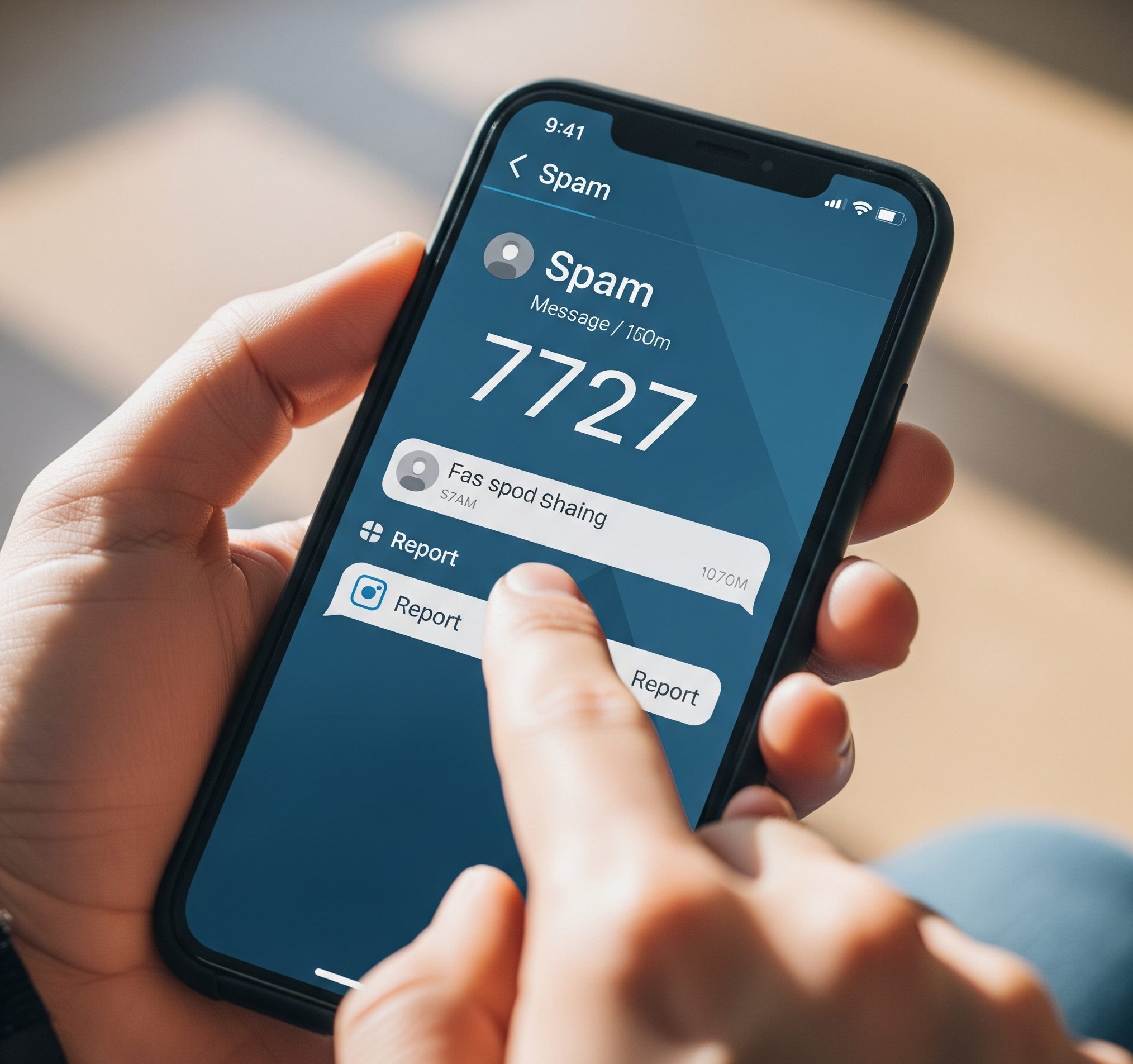 7727 short code