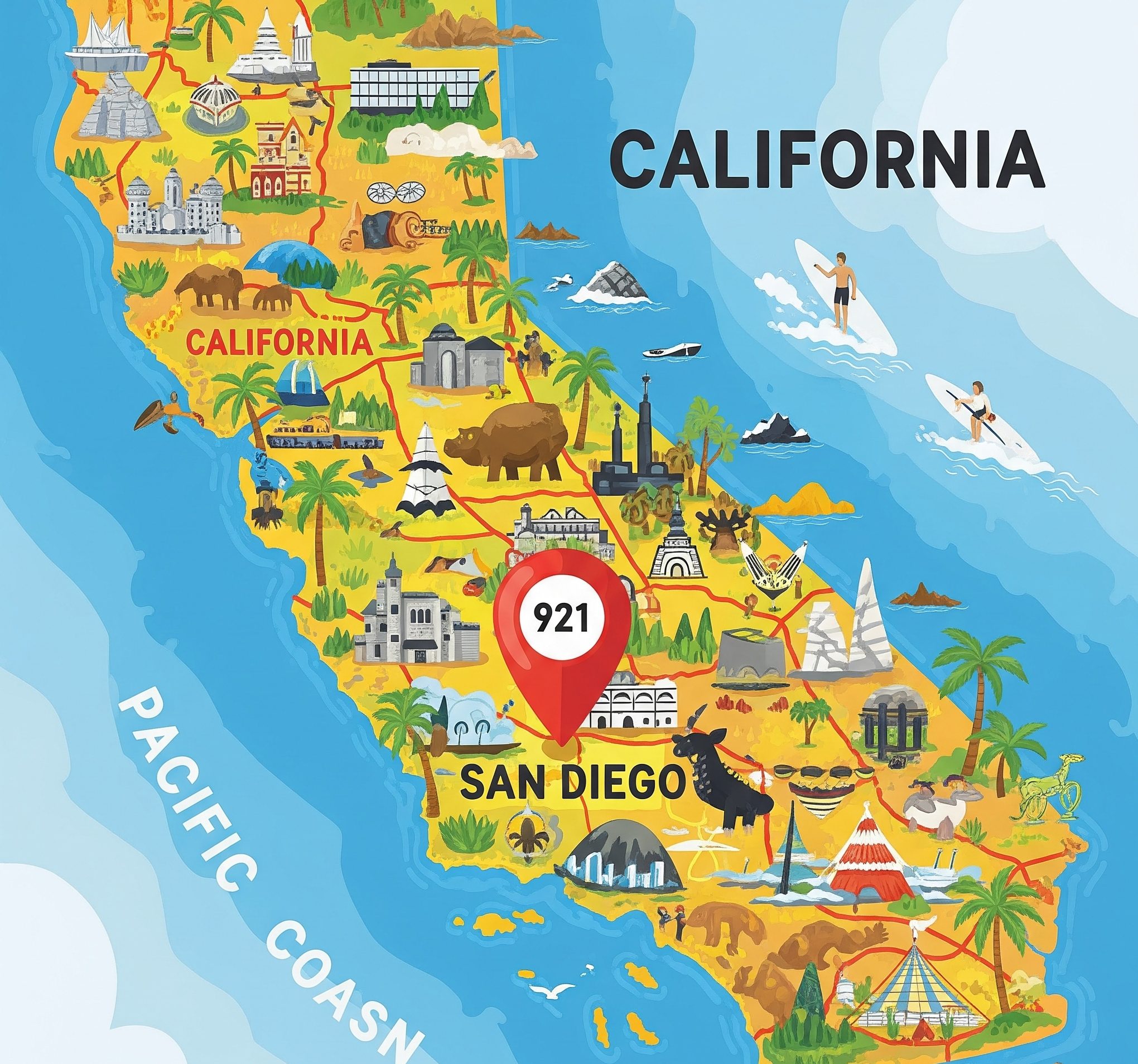 921 area code
