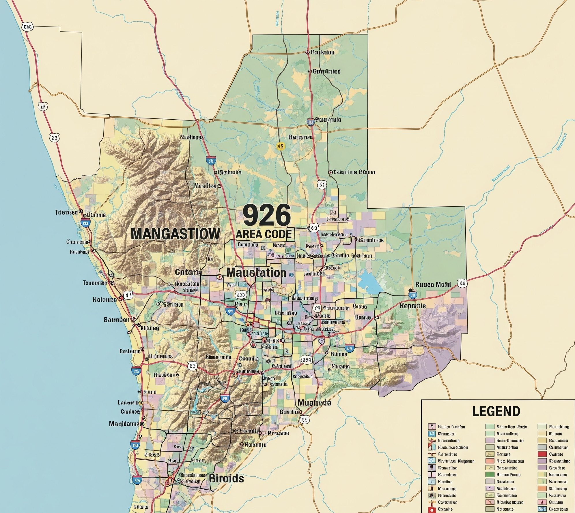 926 area code