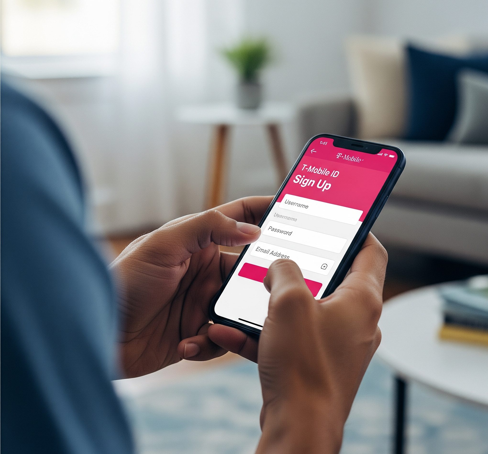 create tmobile id