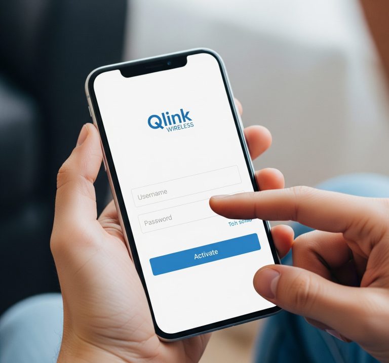 qlink wireless login account activate