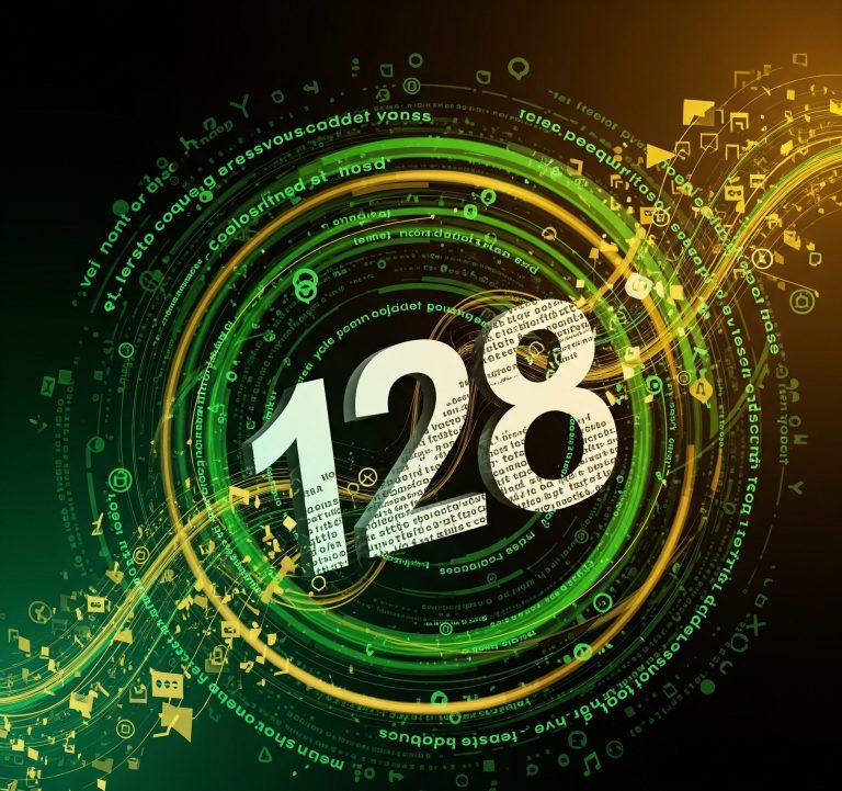 128 text message
