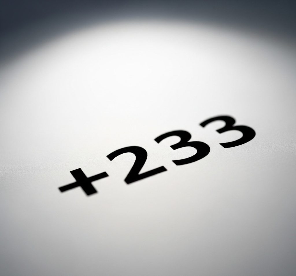 Navigating International Calls: Understanding The +233 Code