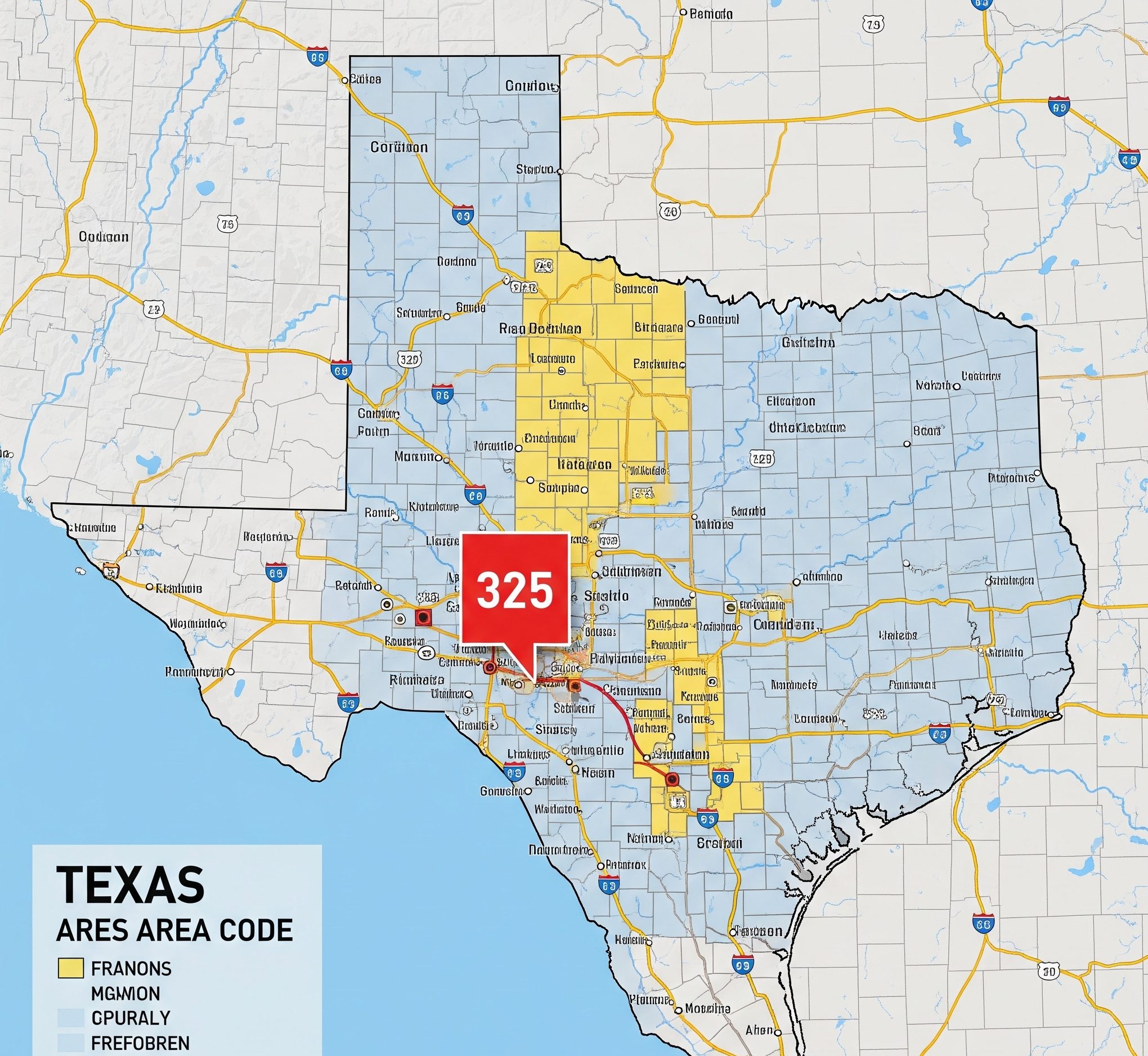 The 325 Area Code: A Gateway to West Central Texas 2 325 area code