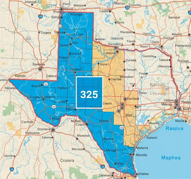325 area code