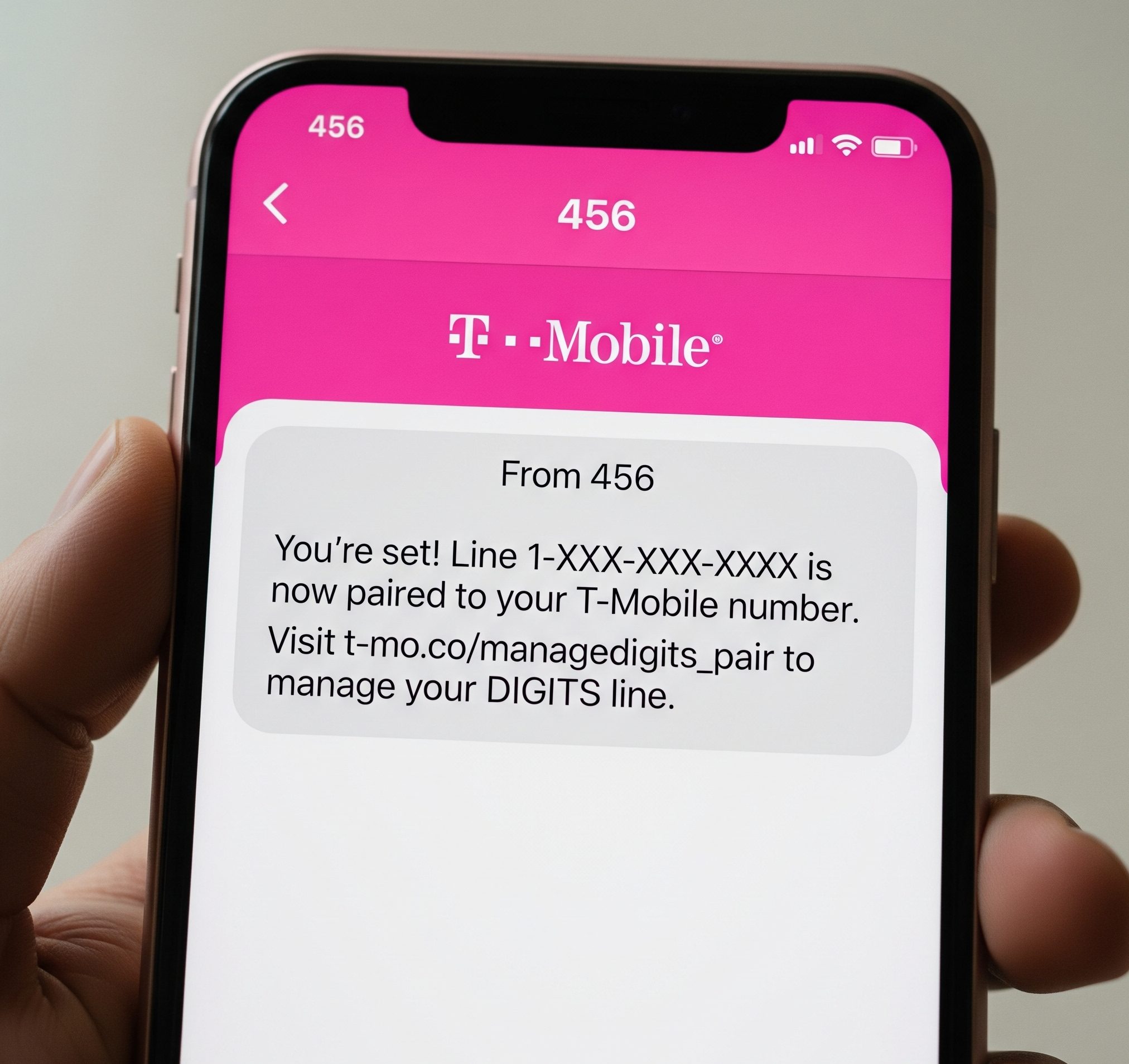 456 tmobile text