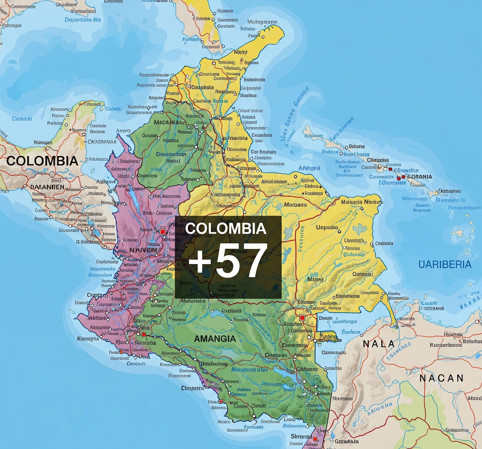 +57 country code