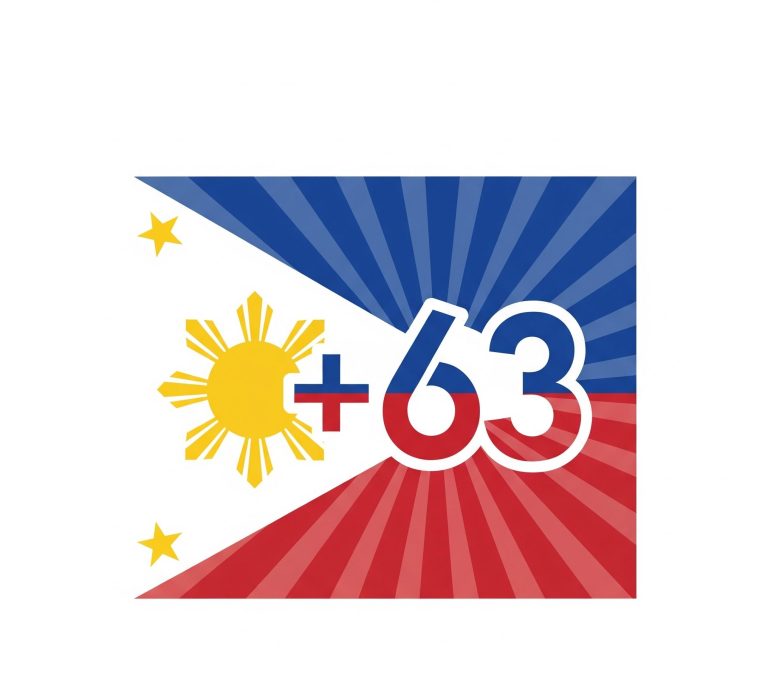 +63 country code