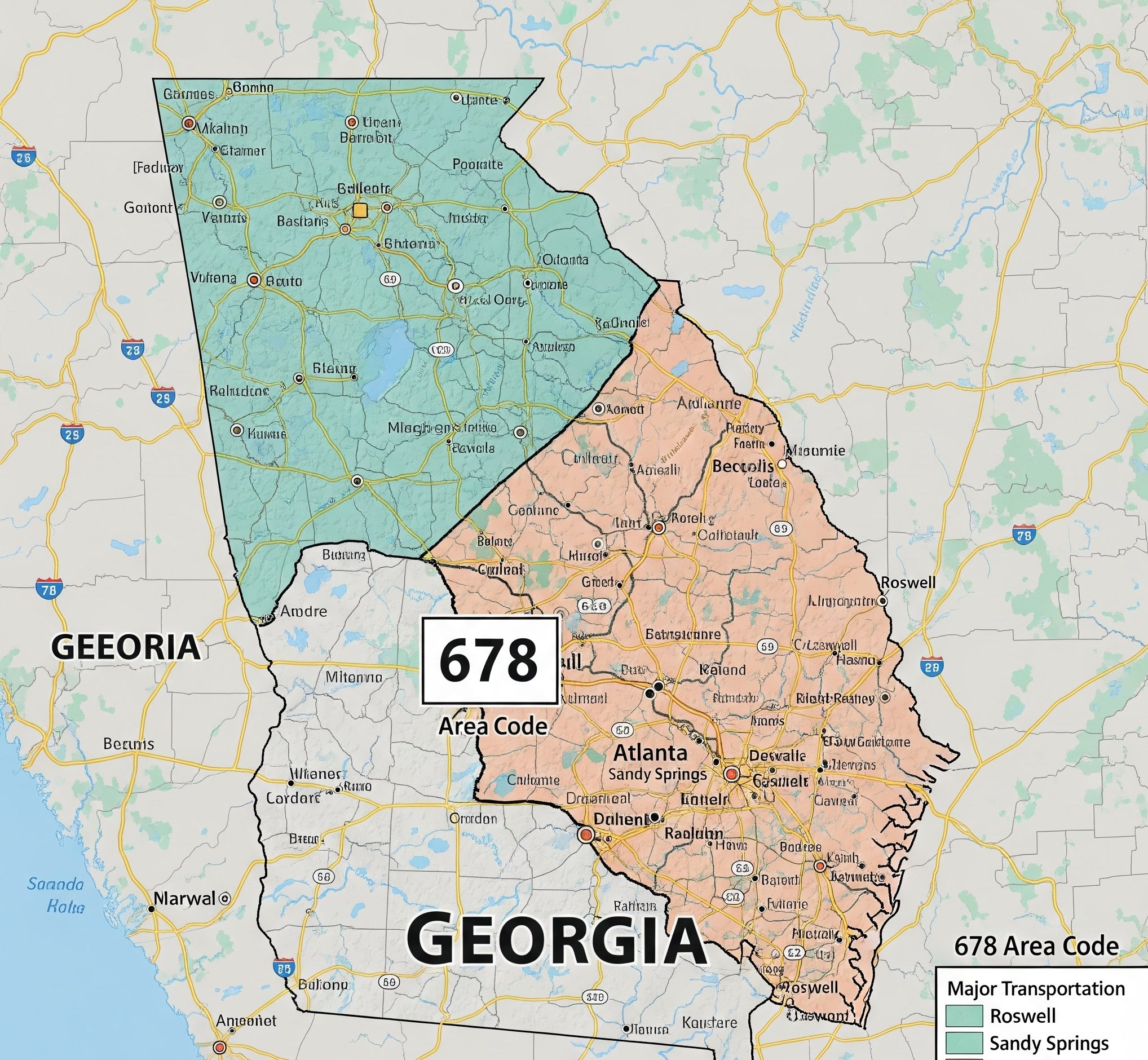 Unpacking the 678 Area Code: A Guide to Metro Atlanta's Telecommunications Landscape 2 678 area code