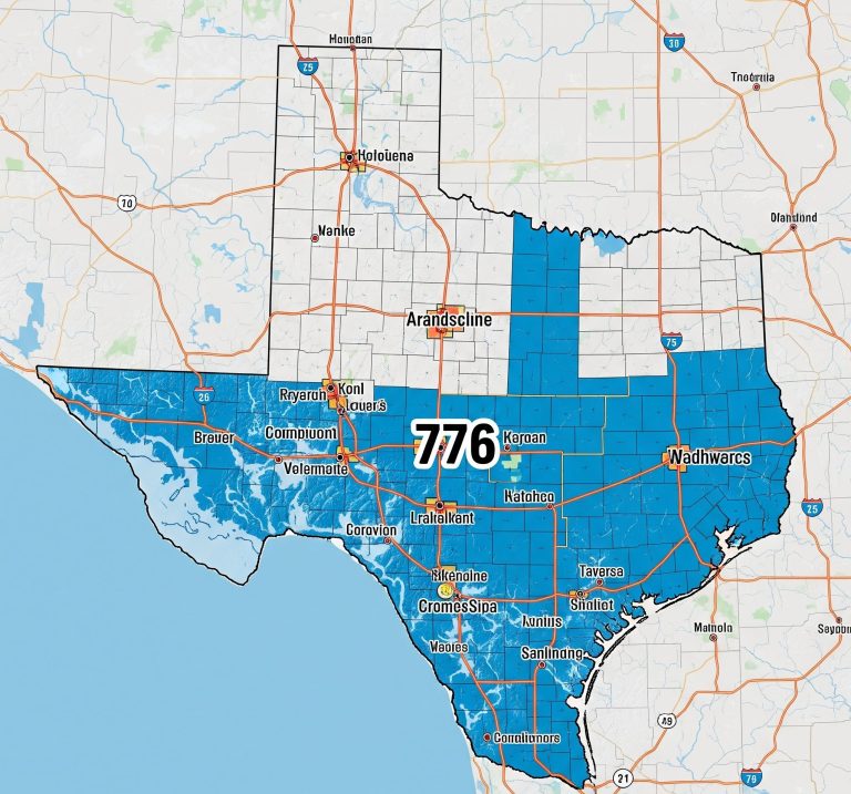 776 area code