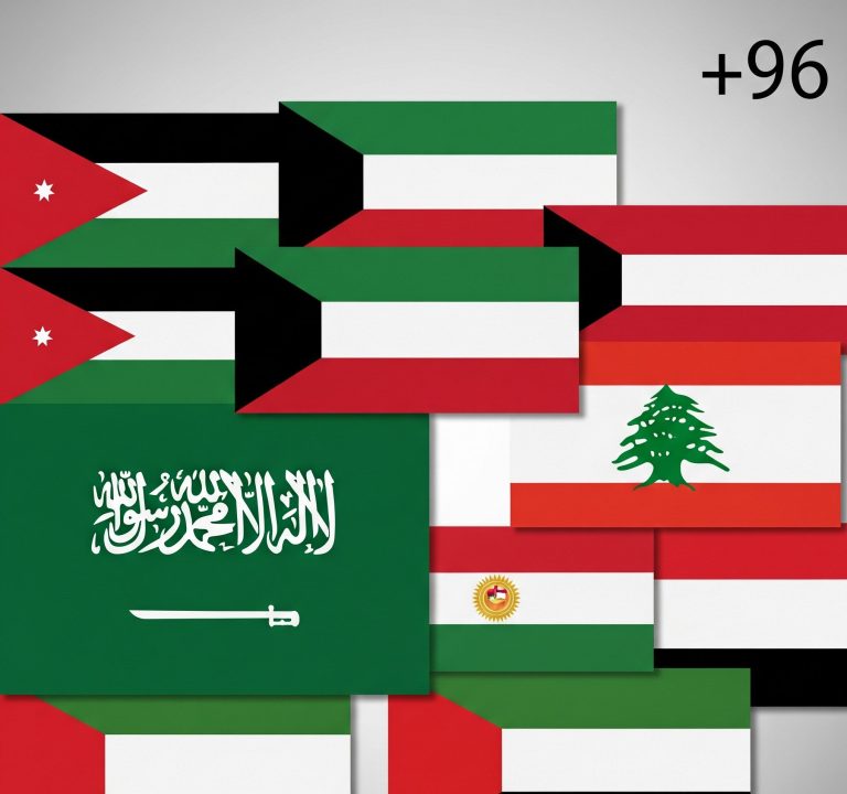 +96 country code