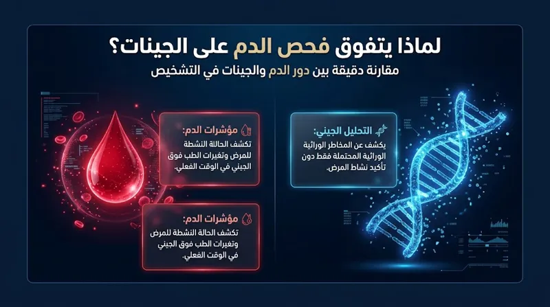 ثورة طبية مذهلة: قطرة دم تكشف أسراراً تعجز الجينات عن تشخيصها.. وعلاج مبتكر يعيد البصر!